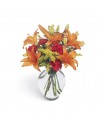Le bouquet Tigresse dans un vase